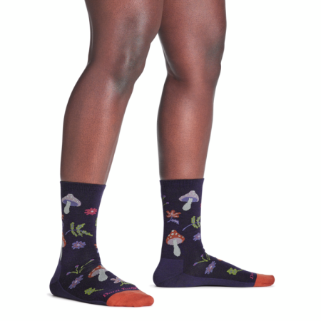 Șosete femei Darn Tough Shroom Bloom Crew Lightweight