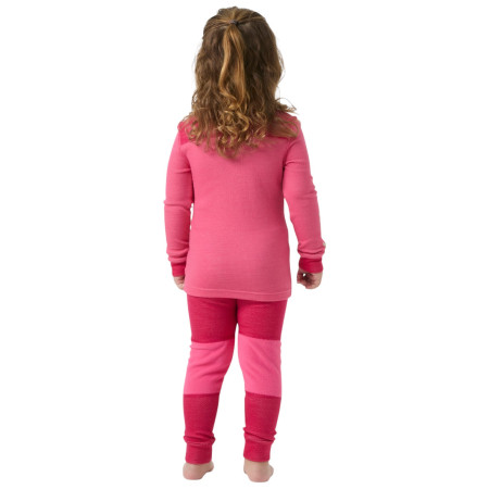 Set funcțional copii Helly Hansen K Lifa Merino Set Hot Pink