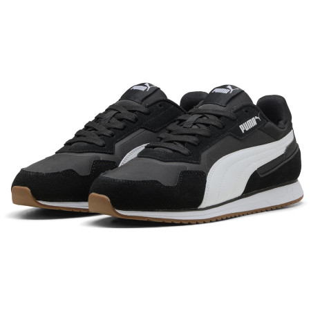 Încălțăminte bărbați Puma Softride St Miler Nylon negru/alb PUMA Black-PUMA White-Gum