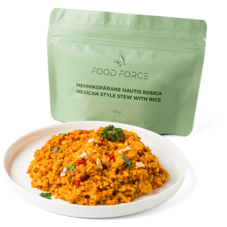 Mâncare deshitradată Food Force Tocăniță mexicană cu orez 150 g
