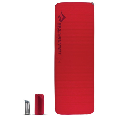 Saltea autogonflabilă Sea to Summit Comfort Plus Self Inflating Mat Rectangular R roșu
