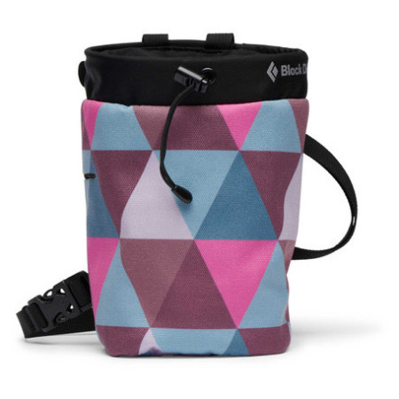 Săculeț pentru magneziu Black Diamond Gym Chalk Bag S/M roz