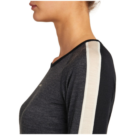 Tricou funcțional femei Icebreaker Women Merino 200 Oasis+ LS Crewe