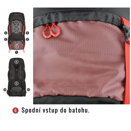 Rucsac Husky Samont 70 +10 l