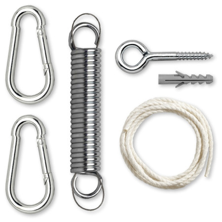 Set de montare hamac La Siesta Seguro Confort alb