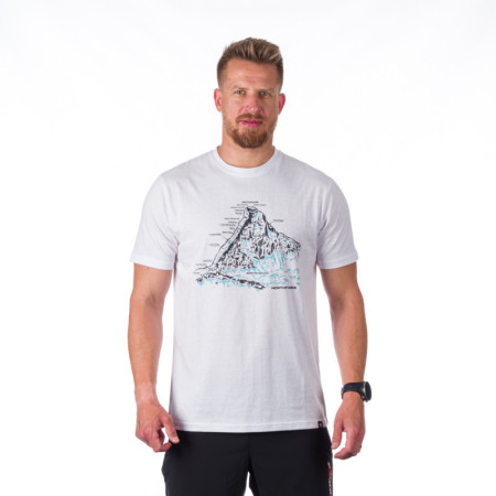 Tricou bărbați Northfinder Jefferson alb