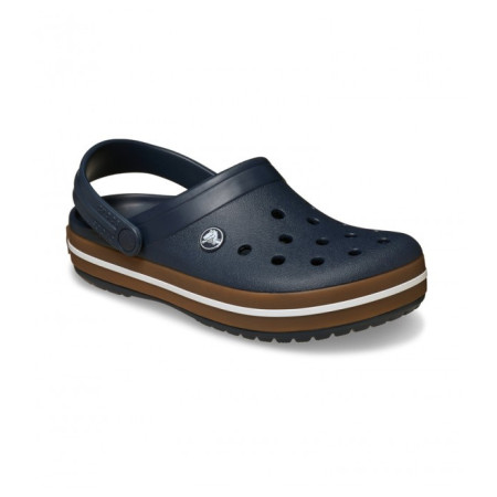 Papuci bărbați Crocs Crocband Gum Clog albastru închis Navy