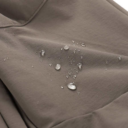 Pantaloni softshell copii Alpine Pro Firsto 2 Driftwood