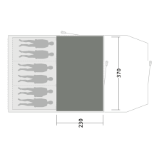 Covor pentru cort Outwell Cozy Carpet Carolina 6