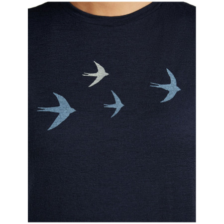 Tricou femei Icebreaker Women Merino 150 Tech Lite SS Tee Bird Transit