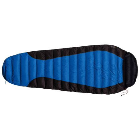 Sac de dormit de puf Warmpeace Viking 300 195 cm albastru