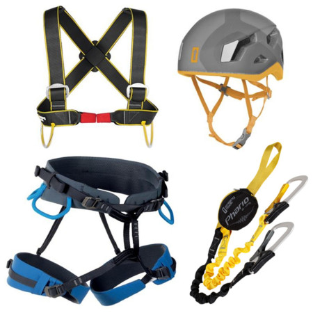 Set Ferrata Singing Rock Packet Ferrata Exp