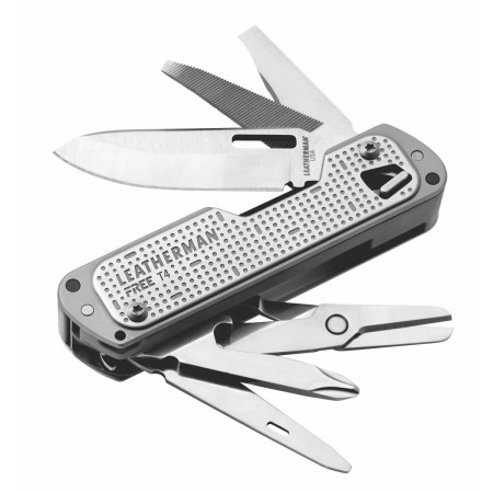 Briceag Leatherman Free T4 (2021) argintiu