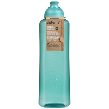 Sticlă Sistema Swift Squeeze Twist ‘n’ Sip 480 ml verde