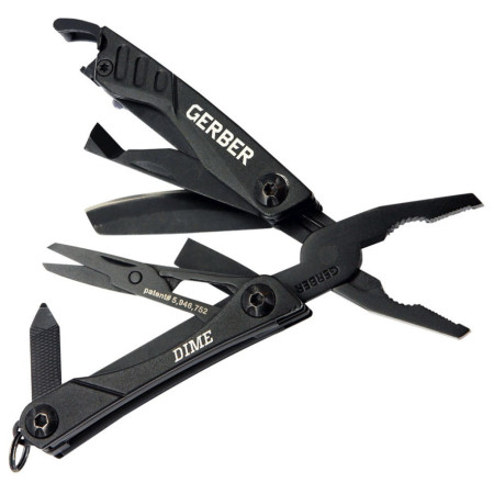 Cuțit multifuncțional Gerber Dime Multi-Tool negru Black