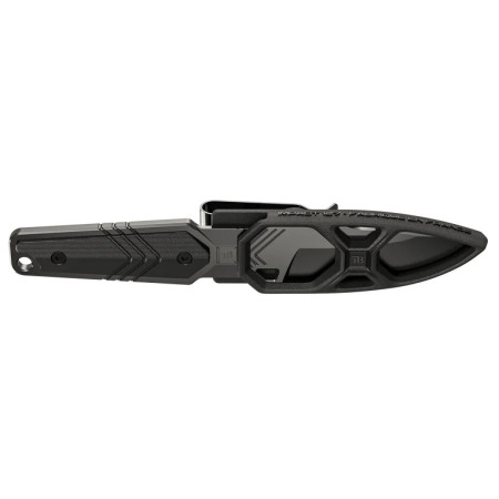 Cuțit TB OUTDOOR Monobloc Knife Impact 127 Black Pvd G10
