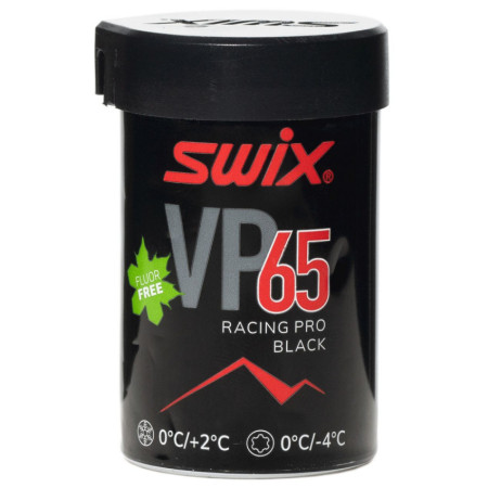 Ceară Swix VP 65 roșu-negru 45g