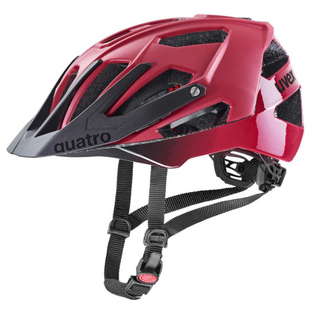 Cască pentru ciclism Uvex Quatro Cc roșu/negru