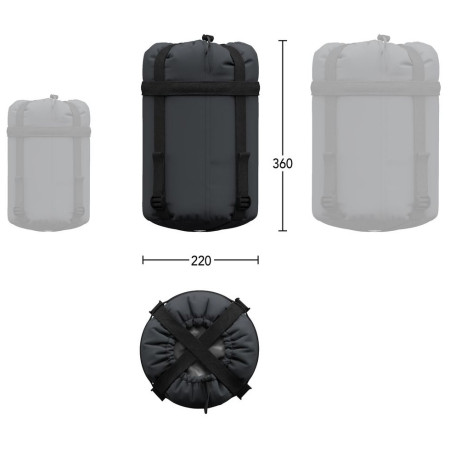 Sac de dormit Hannah Sherpa 300