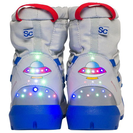 Apreschiuri copii Viking Outdoor Footwear Spaceship Warm SC WP Light Grey/Royal Blue