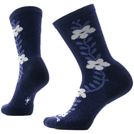 Șosete Smartwool Women's Everyday Garden Vine Crew Socks albastru