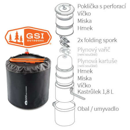 Set vase GSI Outdoors Halulite Dualist
