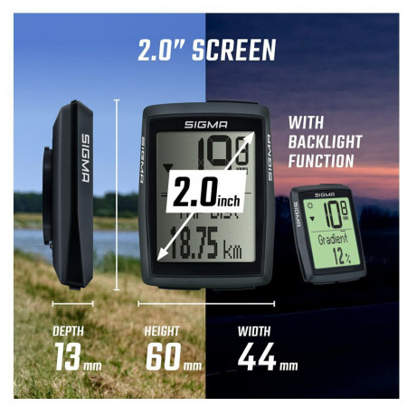 Ciclocomputer Sigma BC 14.0 WR