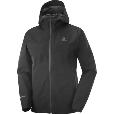 Geacă bărbați Salomon Outline Gore-Tex 2.5L M negru