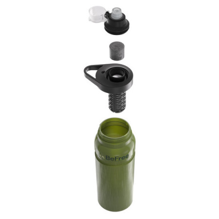 Sticlă cu filtru Katadyn BeFree AC 0,7 l cyklo
