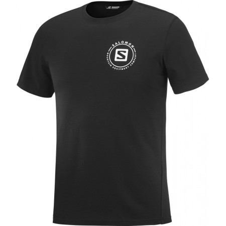 Tricou bărbați Salomon Outrack Blend negru