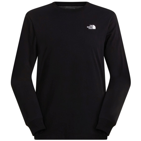 Tricou bărbați The North Face Evolution Simple Dome Regular Long-Sleeve Tee negru TNF BLACK