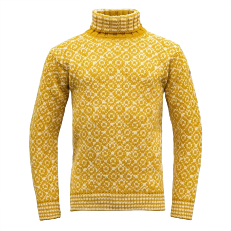 Pulover pe gât Devold Svalbard Wool High Neck