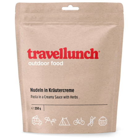 Mâncare deshitradată Travellunch paste cu sos alb și ierburi