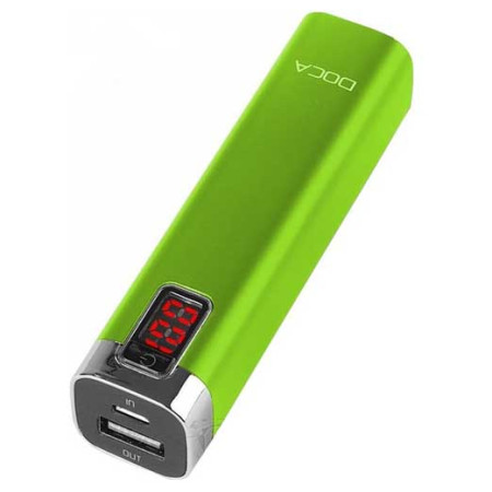 Powerbank Doca Power banka mAh D516 verde Green