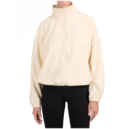 Hanorac femei 4F Fleece F466 bej Creme