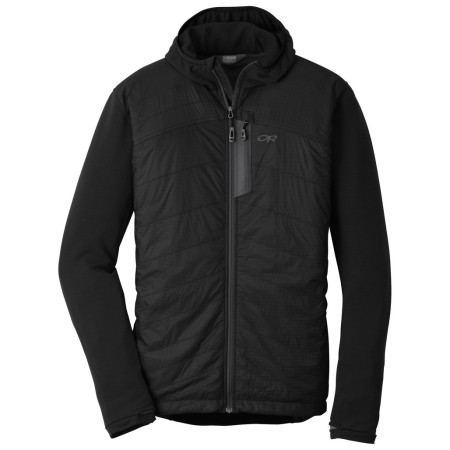 Geacă bărbați Oudoor Research Men's Deviator Hoody negru/gri
