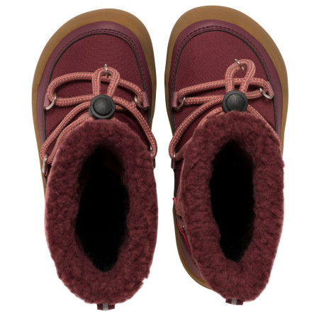 Încălțăminte de iarnă copii Viking Outdoor Footwear Birch Barefoot Warm WP Pull-on Wine