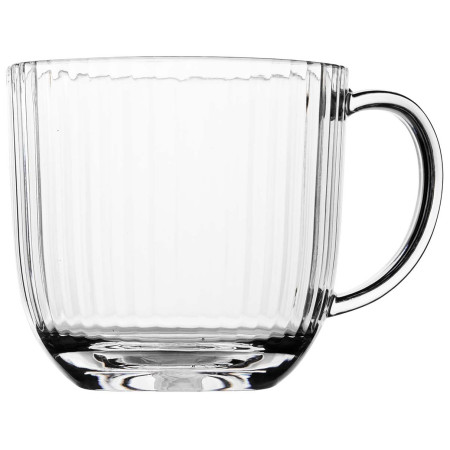 Cană pentru ceai Bo-Camp Tea glass Brim 320ml transparentă