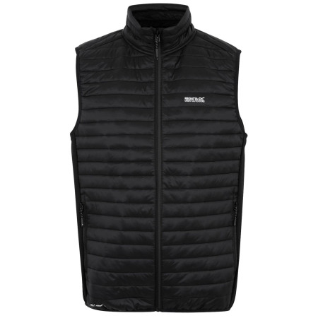 Vestă bărbați Regatta Andreson Hybrid B/W negru Black