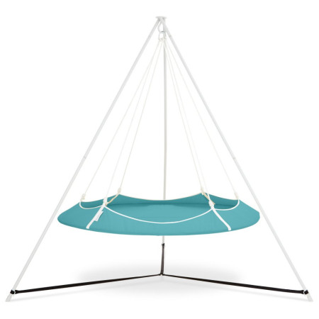 Balansoar suspendat Hamaka.eu Hangout Pod SET albastru deschis