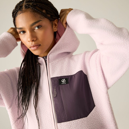 Hanorac funcțional de damă Dare 2b Womens Firn Hooded Borg