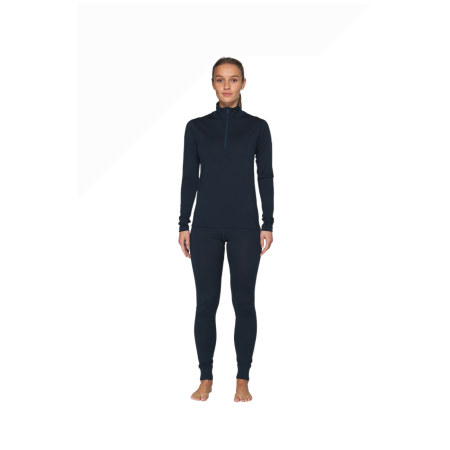 Tricou funcțional femei Devold Breeze Plus Merino 200 Zip Neck Wmn