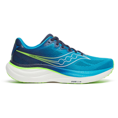 Încălțăminte de alergat pentru bărbați Saucony Ride 19 albastru cobalt/slime