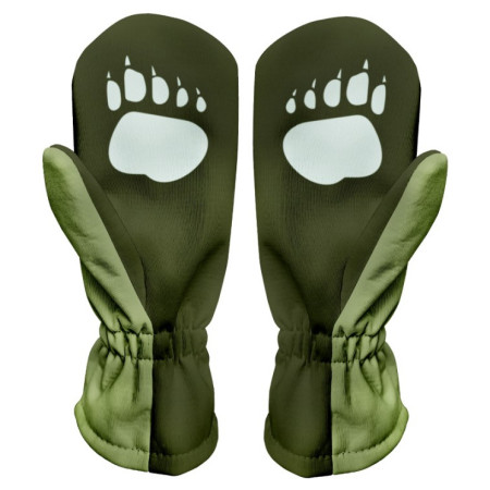 Mănuși softshell pentru copii WAMU Khaki
