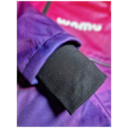 Geacă softshell copii WAMU Mozaika purple