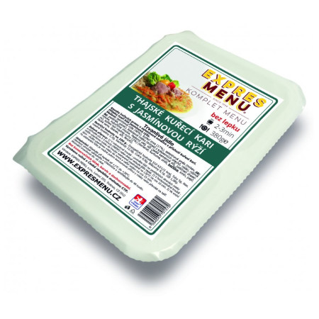 Expres meniu Pui thailandez la curry cu orez de iasomie 380 g