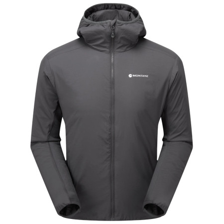 Geacă de iarnă bărbați Montane Sirocco Hoodie gri MIDNIGHT GREY