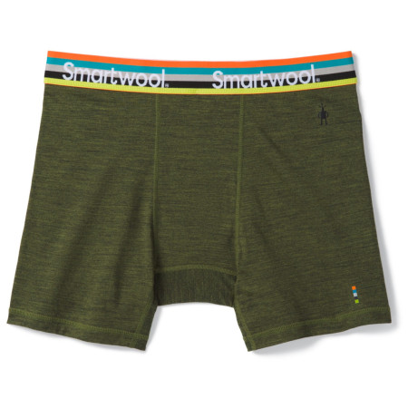 Boxeri funcționali bărbați Smartwool M Merino Sport 150 Boxer Brief Boxed verde