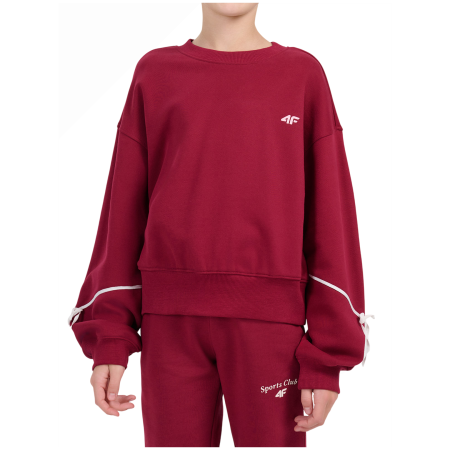 Hanorac copii 4F Sweatshirt F2696 Burgundy vișiniu Burgundy