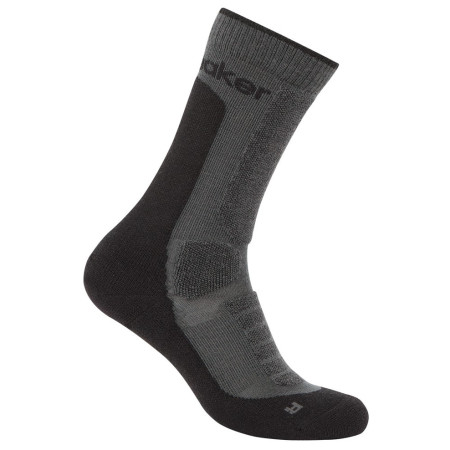 Șosete Icebreaker W Mer Hike+ Heavy Crew negru/gri Obsidian/Black